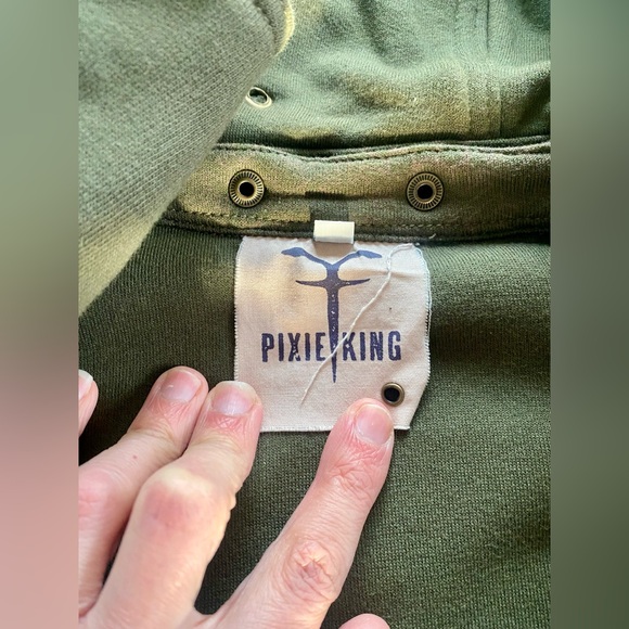 Pixie king elven jacket/hoodie that turns into a vest - Picture 6 of 9